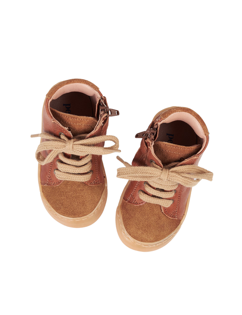 Petit Nord Sneaker Bootie Sneakers Cognac 002