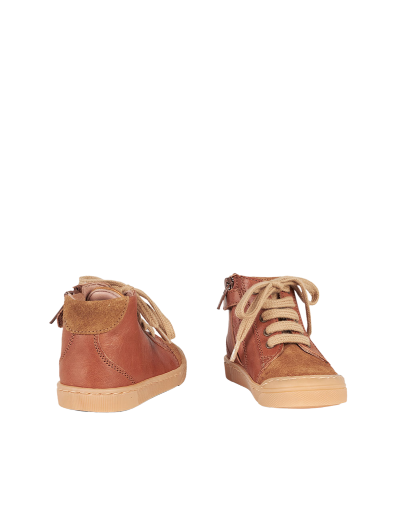 Petit Nord Sneaker Bootie Sneakers Cognac 002