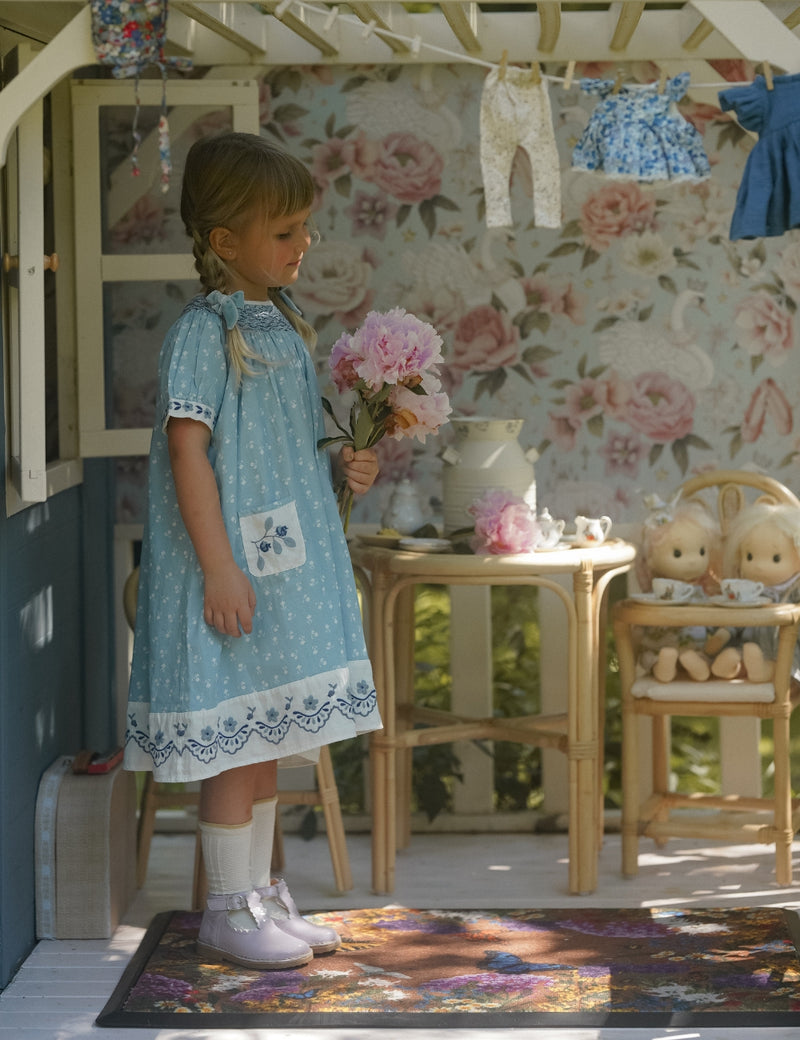 Petit Nord T-Bar Scallop T-bars and Ballerinas Iris Patent 124