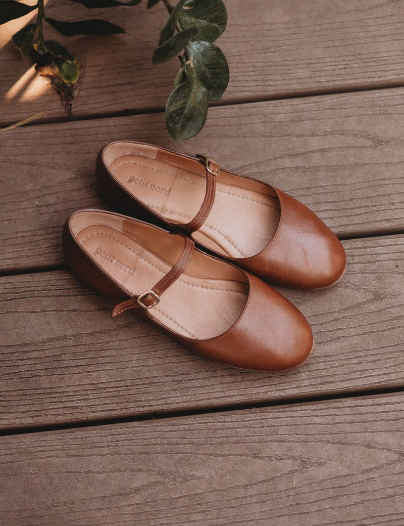 Petit Nord Thea ballerina Women Hazelnut 069