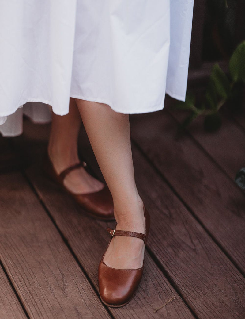 Petit Nord Thea ballerina Women Hazelnut 069