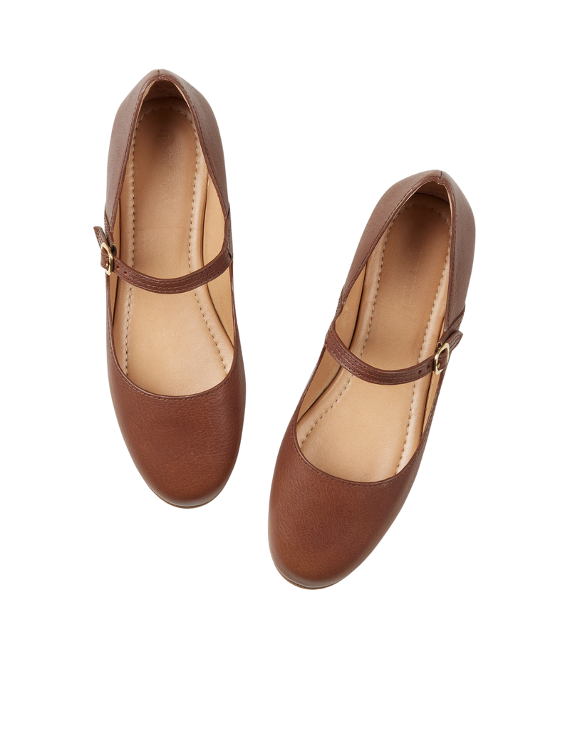 Petit Nord Thea ballerina Women Hazelnut 069
