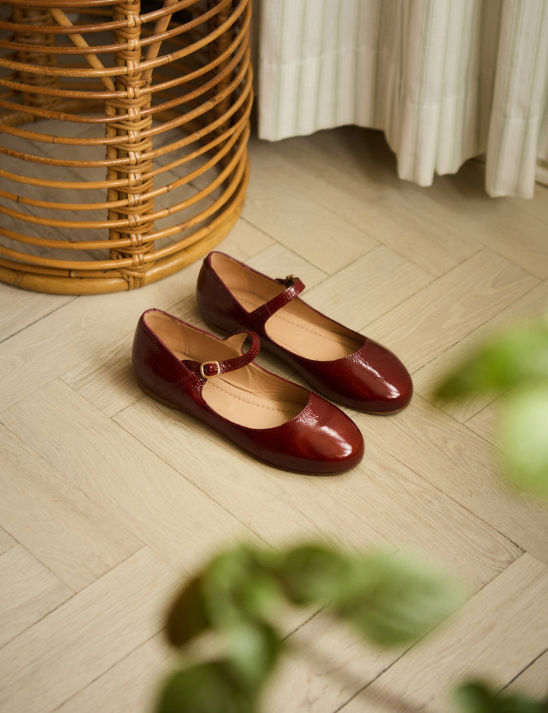 Petit Nord Thea ballerina Women Ox Blood 144