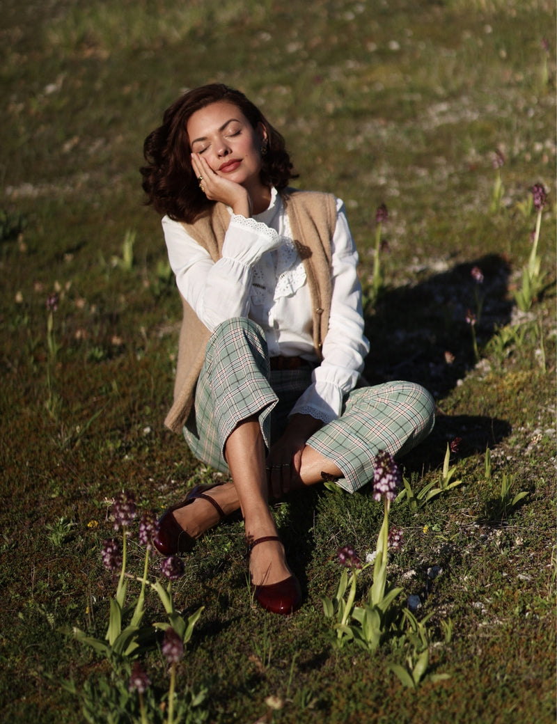 Petit Nord Thea ballerina Women Ox Blood 144