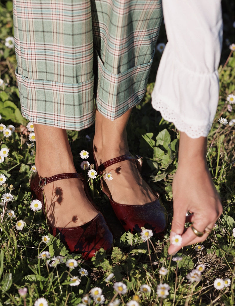 Petit Nord Thea ballerina Women Ox Blood 144