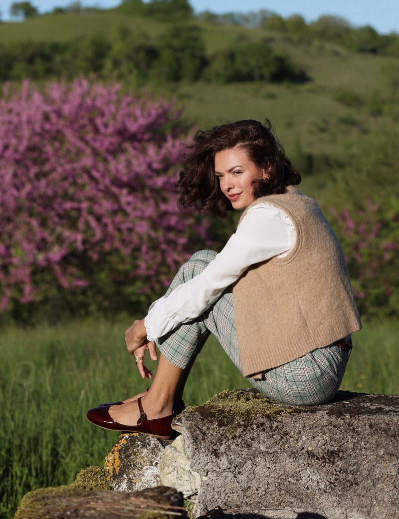 Petit Nord Thea ballerina Women Ox Blood 144