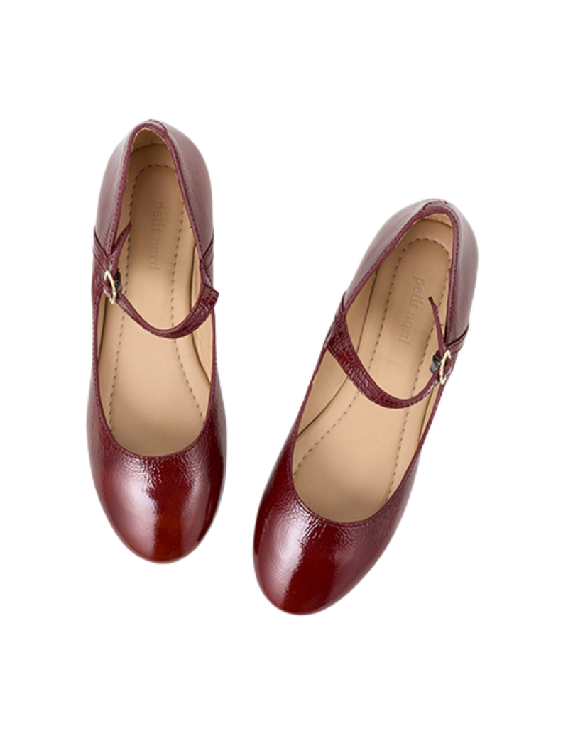 Petit Nord Thea ballerina Women Ox Blood 144