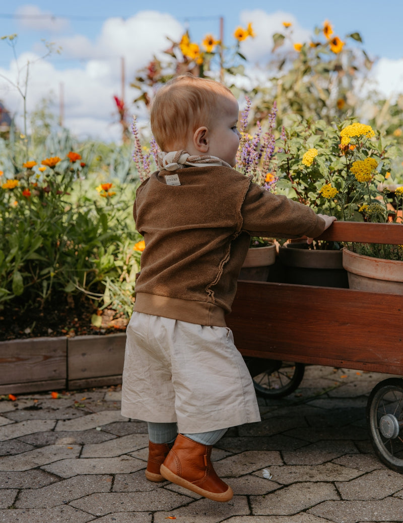 Petit Nord Toasty Bootie Winter Boots Cognac 002
