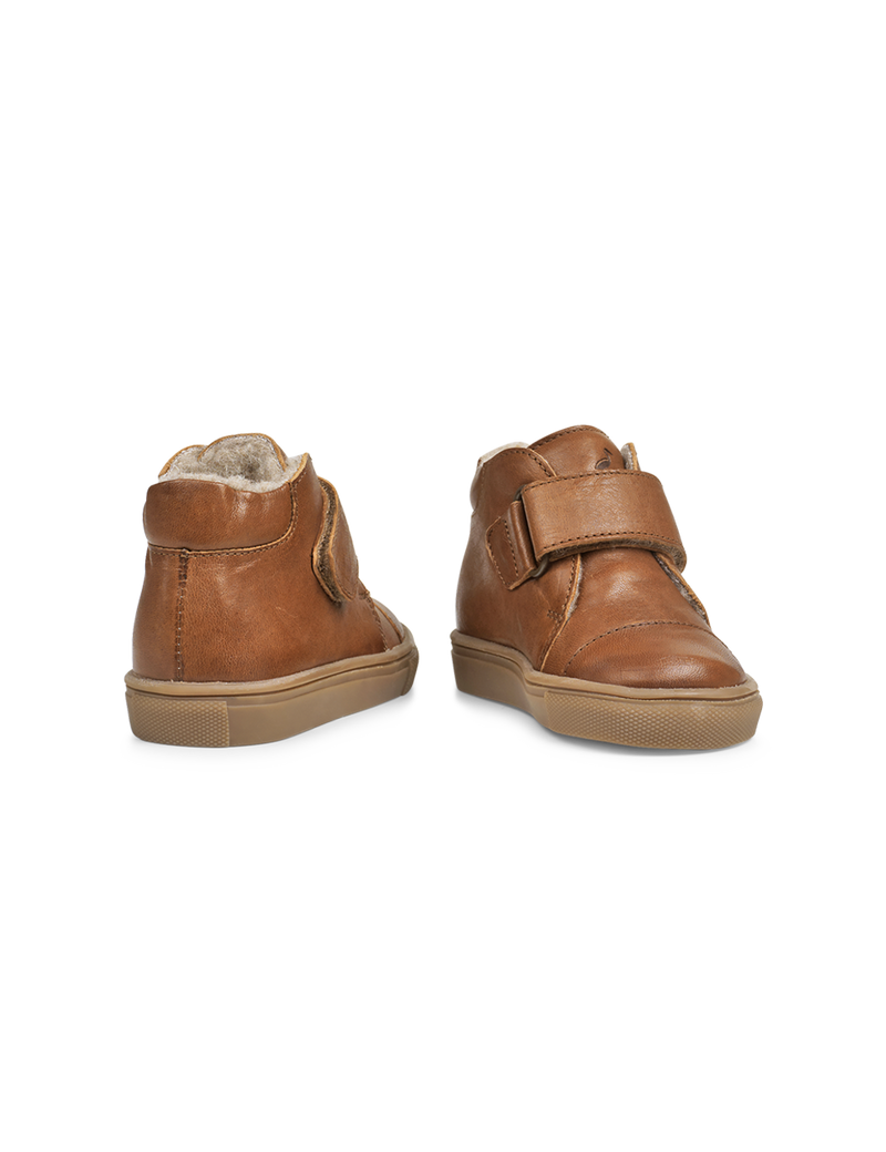 Petit Nord Toasty Kicks Winter Boots Cognac 002