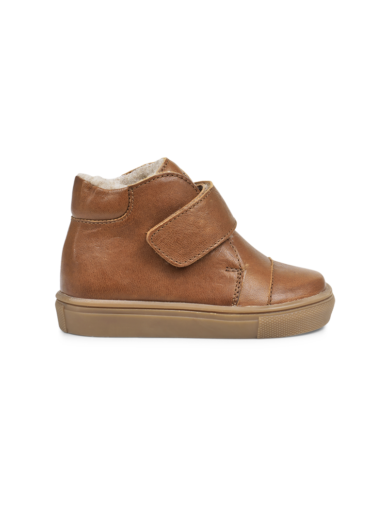 Petit Nord Toasty Kicks Winter Boots Cognac 002