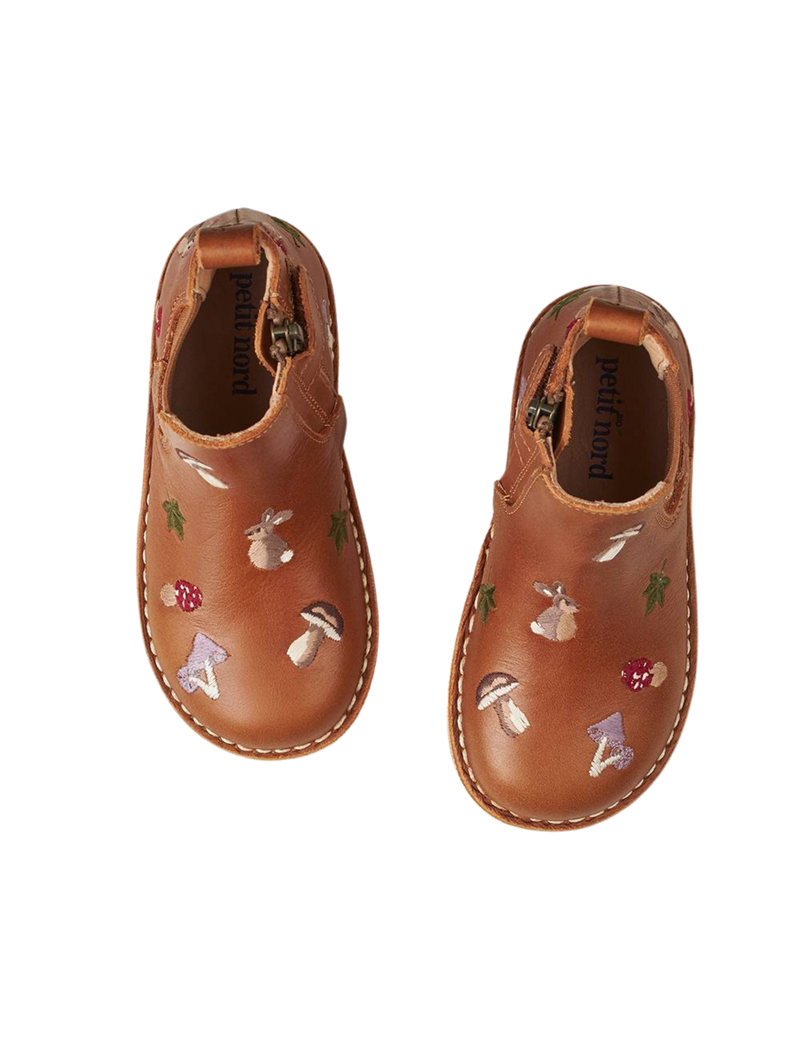 Petit Nord Woodland Ankle Boot Boots Cognac 002