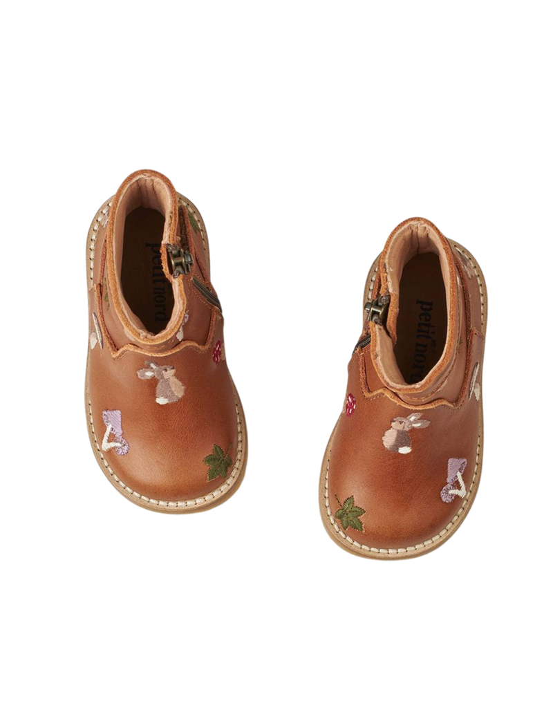 Petit Nord Woodland Mingus Boot Boots Cognac 002