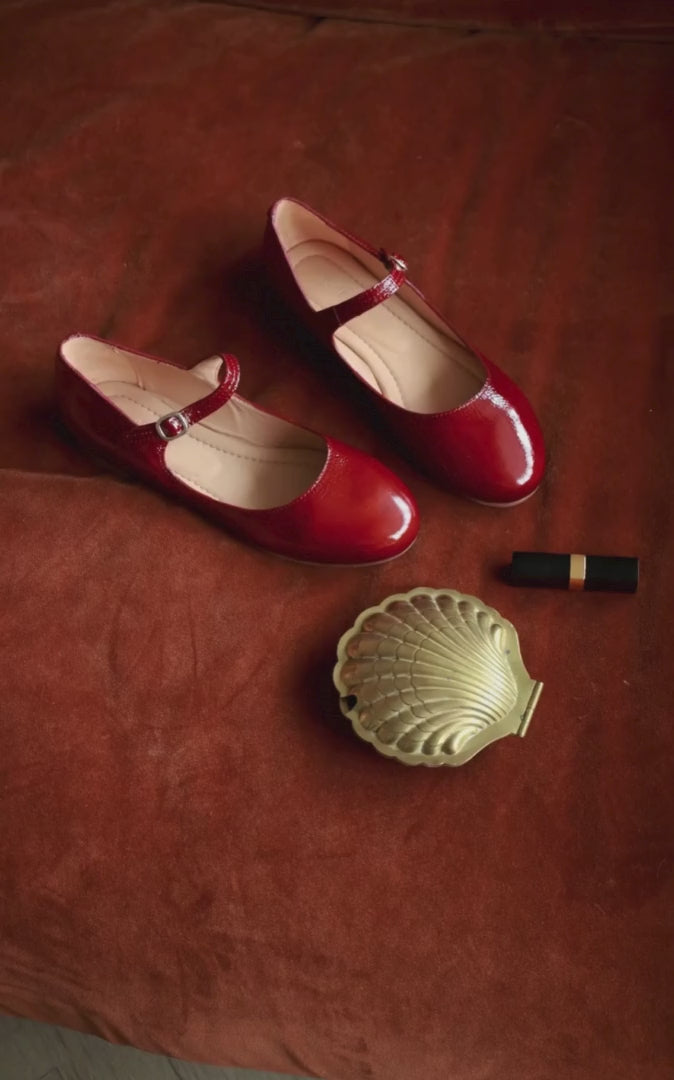 Petit Nord Thea ballerina Women Ox Blood 144