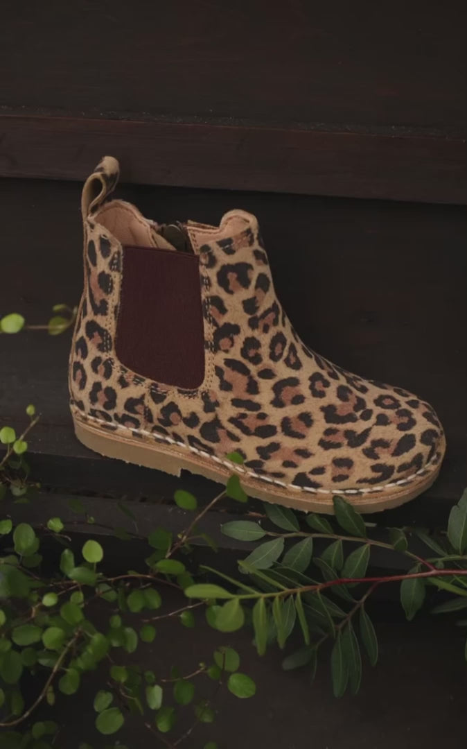 Petit Nord Ankle Boot Boots Leopard 172