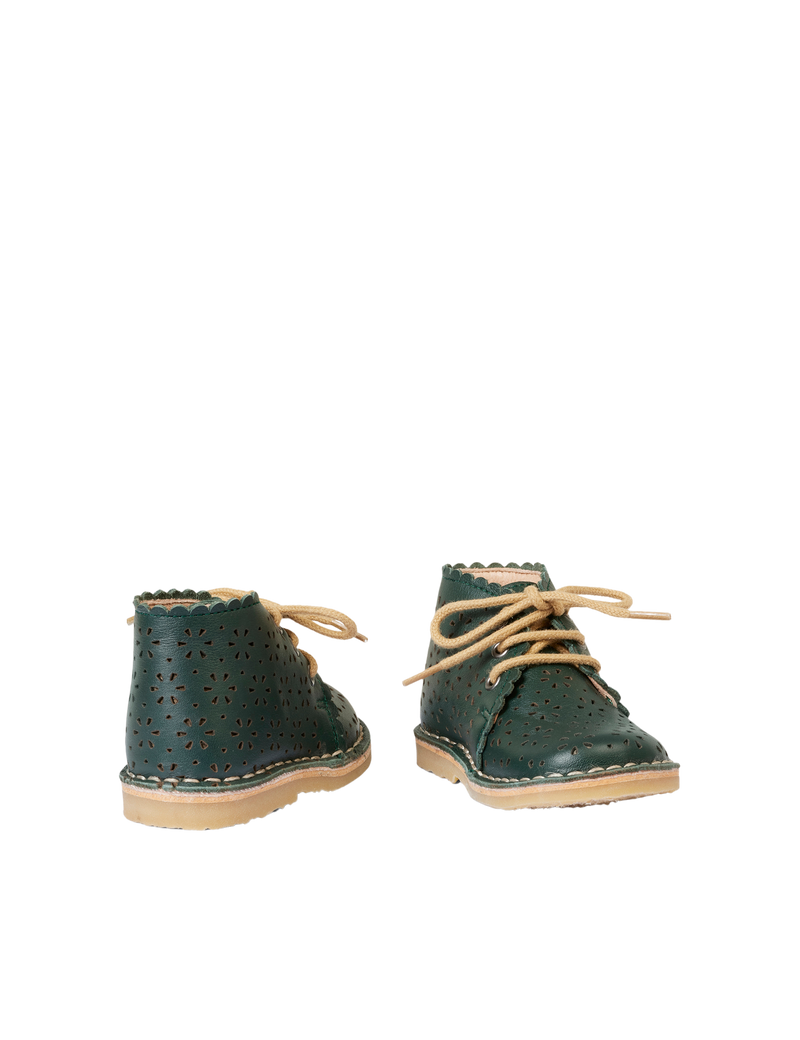 Petit Nord Scallop Boot Flower Low Boot Shoes Kale 068